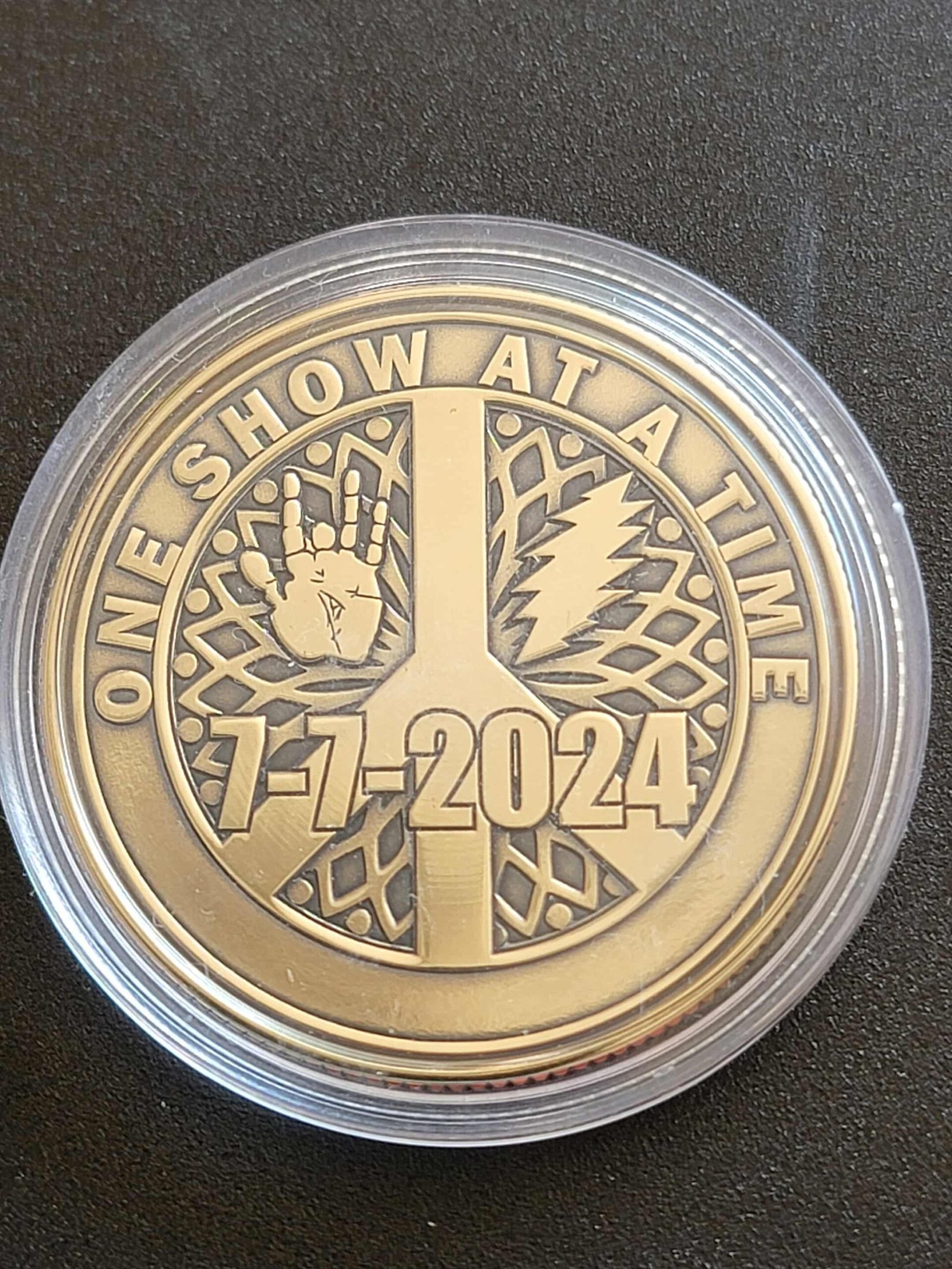 Grateful Dead NA Recovery Coin – Anniversary Token with Skull & NA Symbol (Personalize) - Image 5