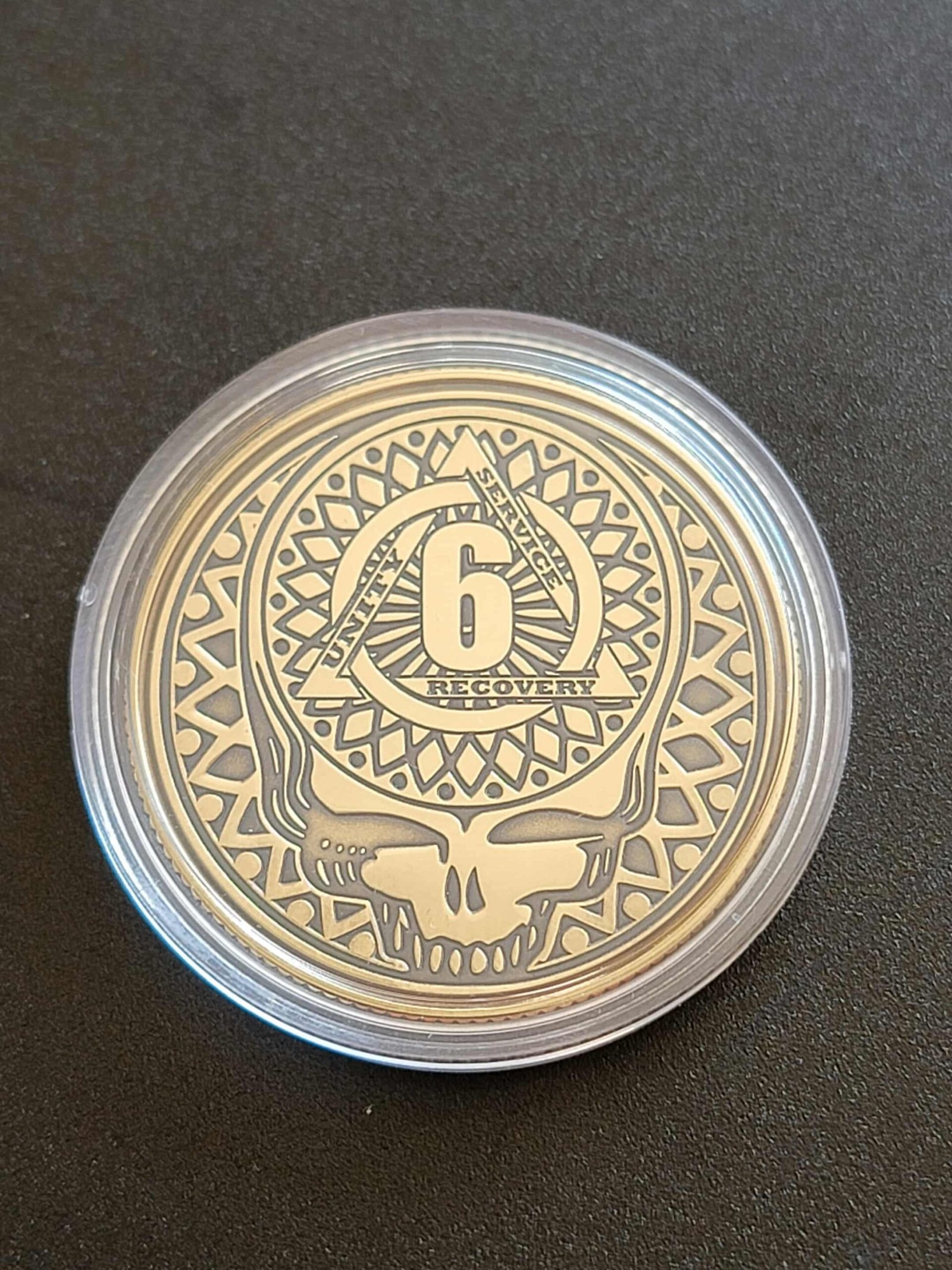 Anniversary Recovery Coin – Grateful Dead Inspired "One Show at a Time" (Personalize) - Image 5