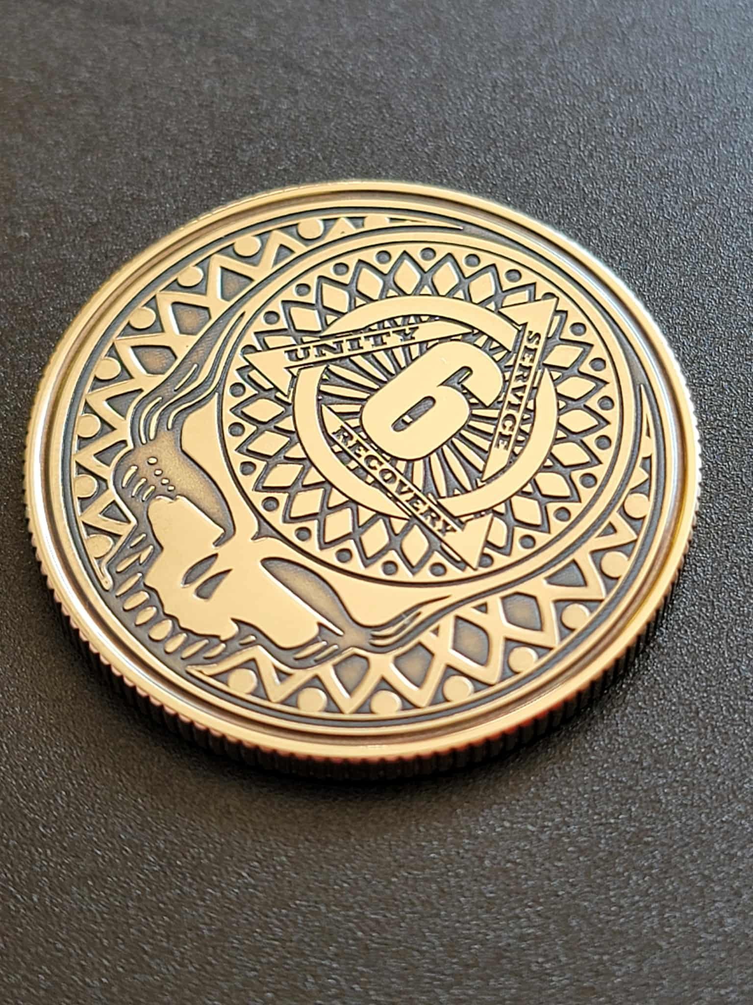 Anniversary Recovery Coin – Grateful Dead Inspired "One Show at a Time" (Personalize) - Image 6