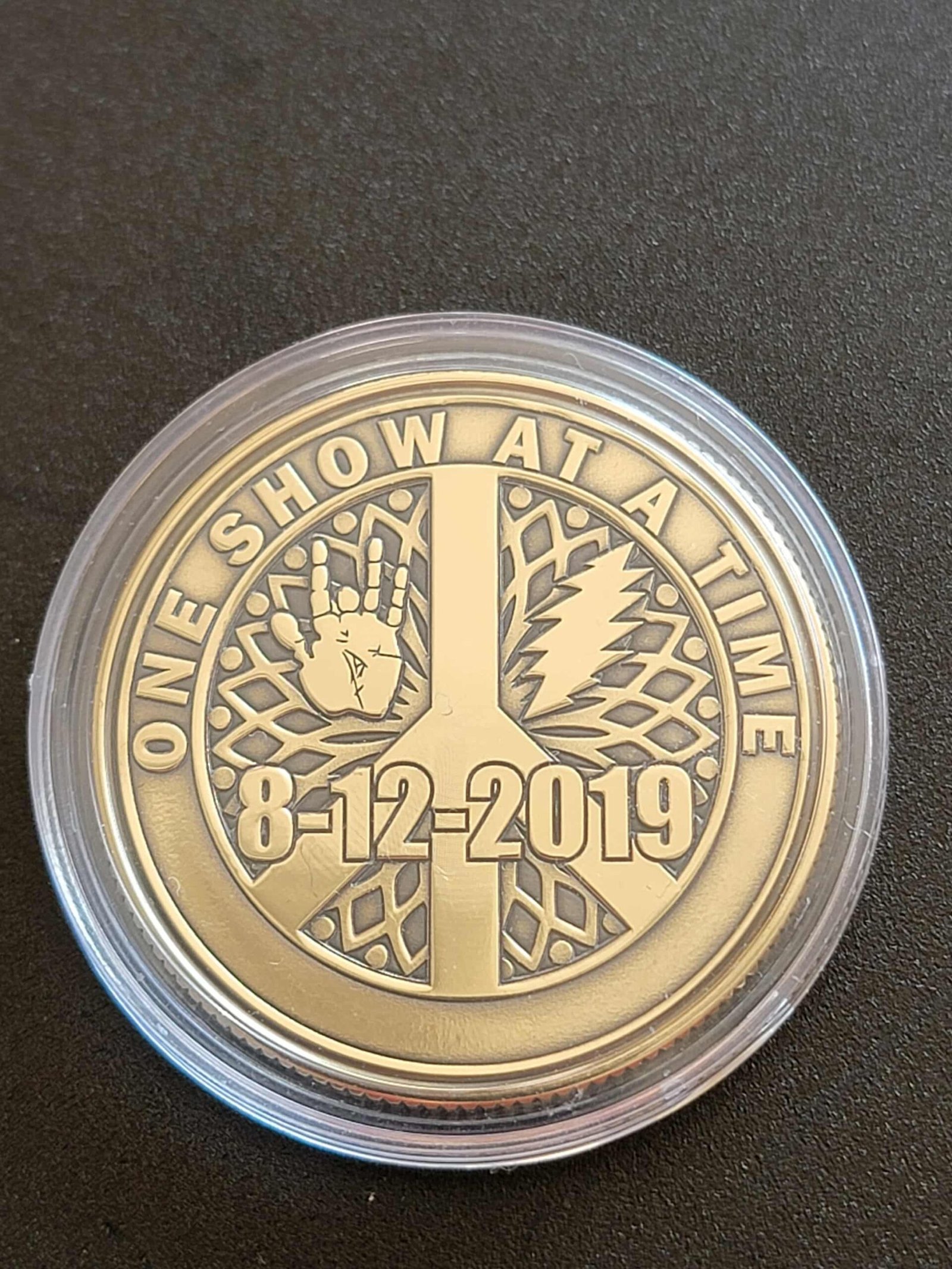 Anniversary Recovery Coin – Grateful Dead Inspired "One Show at a Time" (Personalize) - Image 8