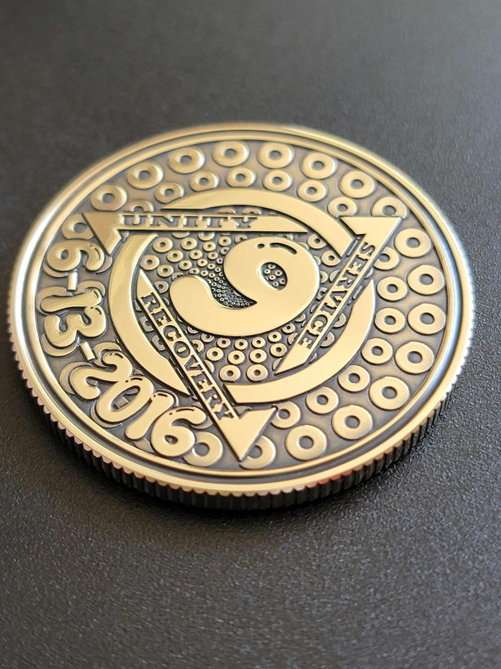Phish Phellowship Recovery Coin – Anniversary Sobriety Token (Personalize) - Image 9