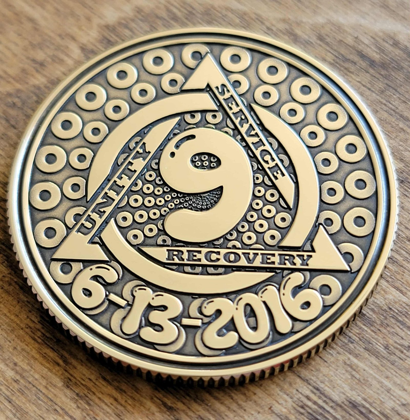 Phish Phellowship Recovery Coin – Anniversary Sobriety Token (Personalize) - Image 7