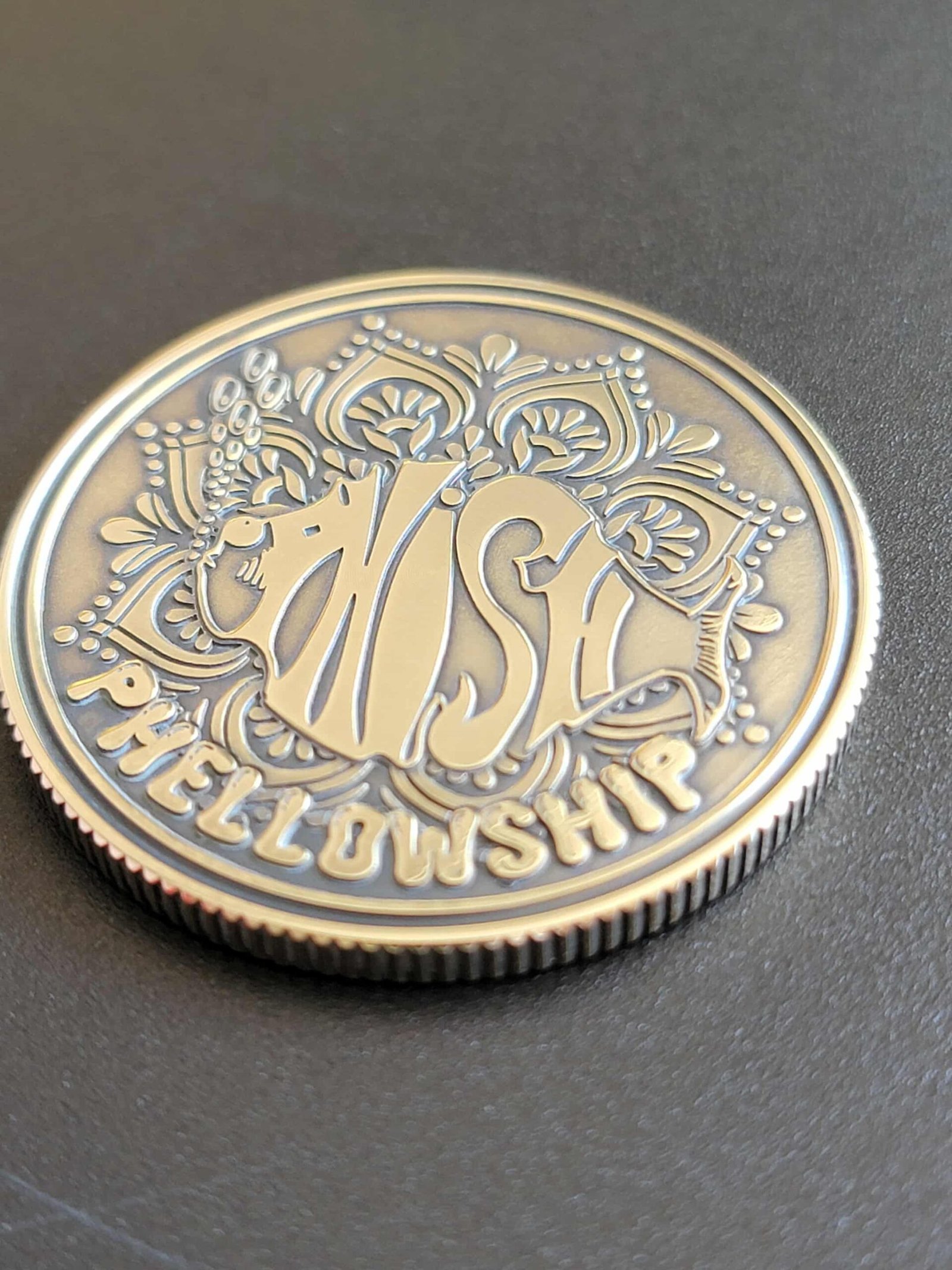 Phish Phellowship Recovery Coin – Anniversary Sobriety Token (Personalize) - Image 5