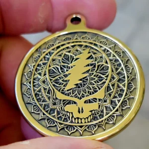 SYF Mandala Pendant – Grateful Dead Inspired Necklace or Keychain