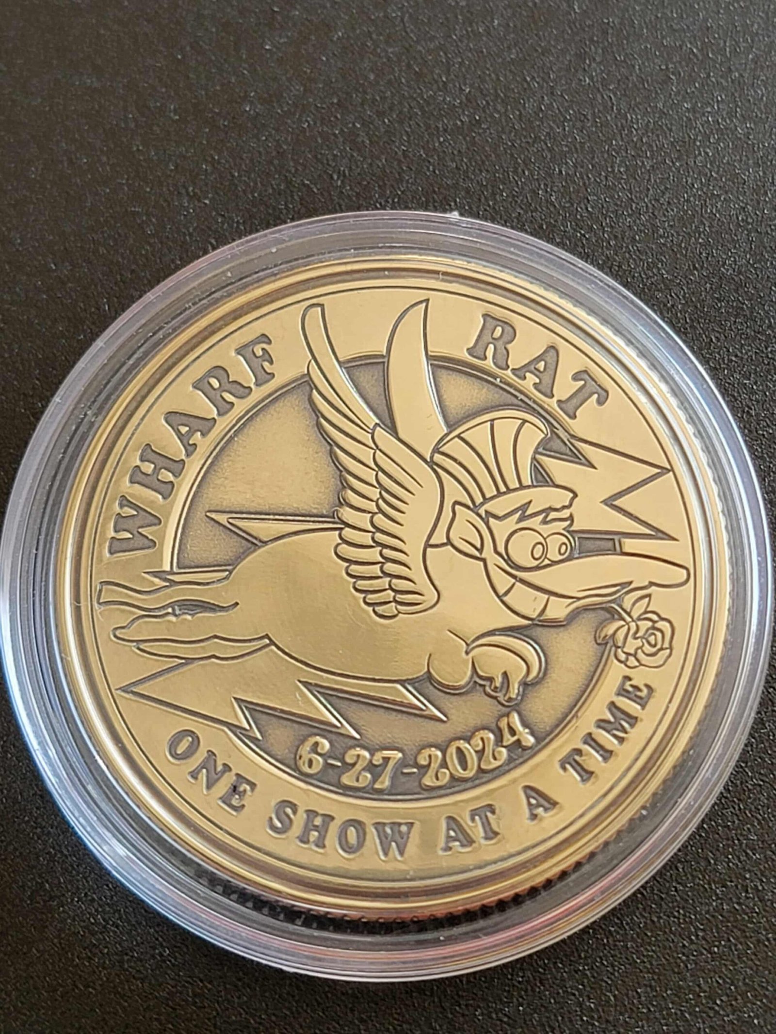 Wharf Rat Recovery Coin - Personalized - Image 6