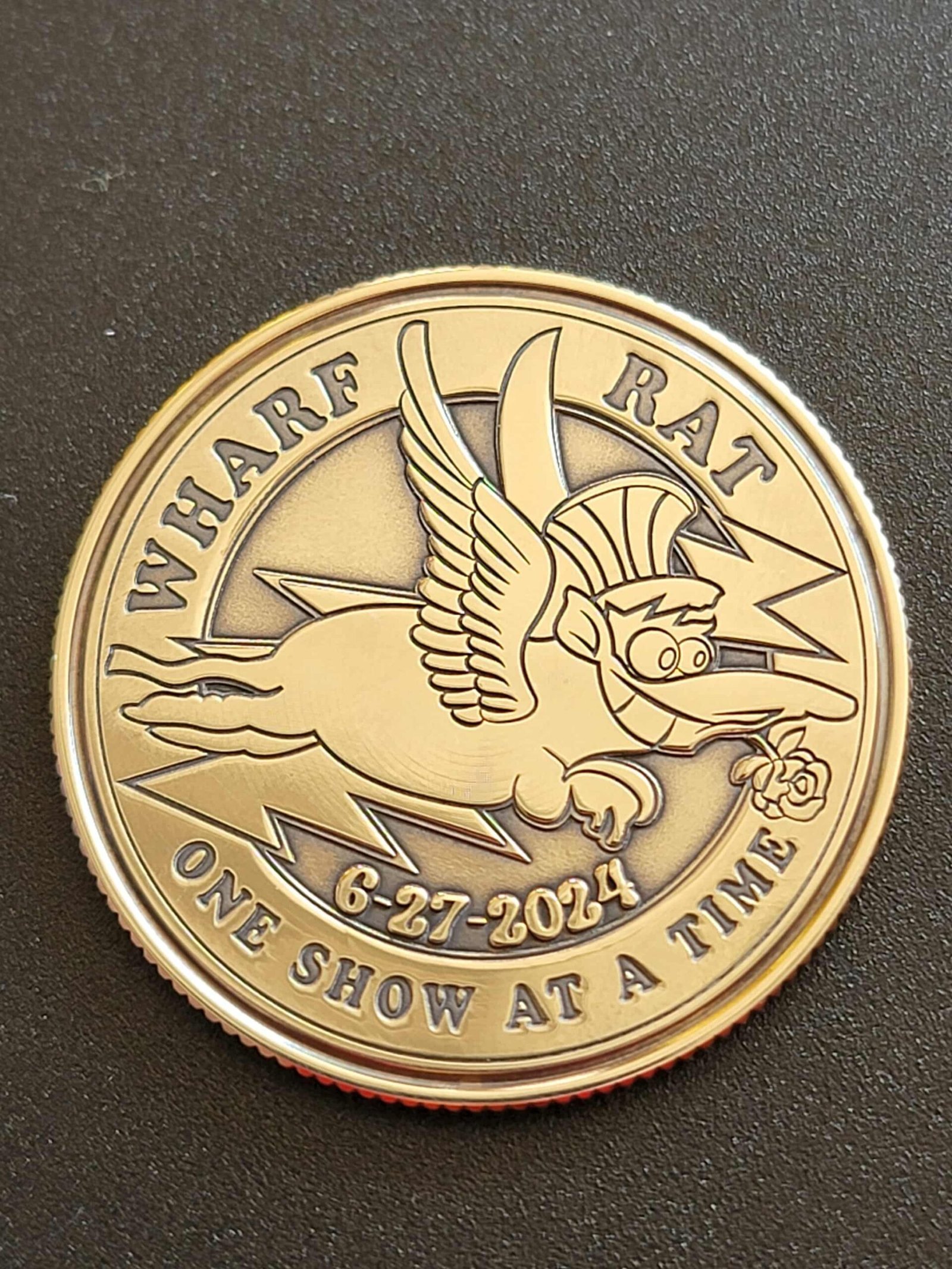 Wharf Rat Recovery Coin - Personalized