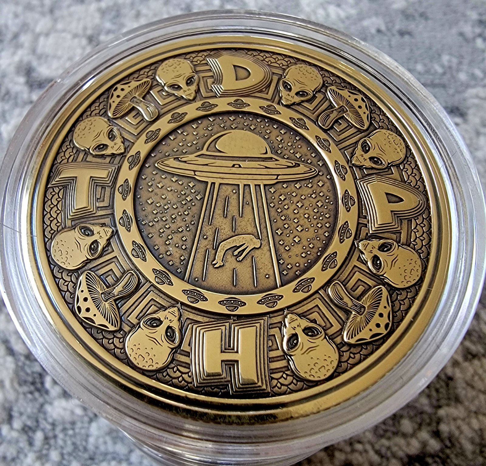 50mm Limited Edition Cosmic Journey Medallion - Image 3