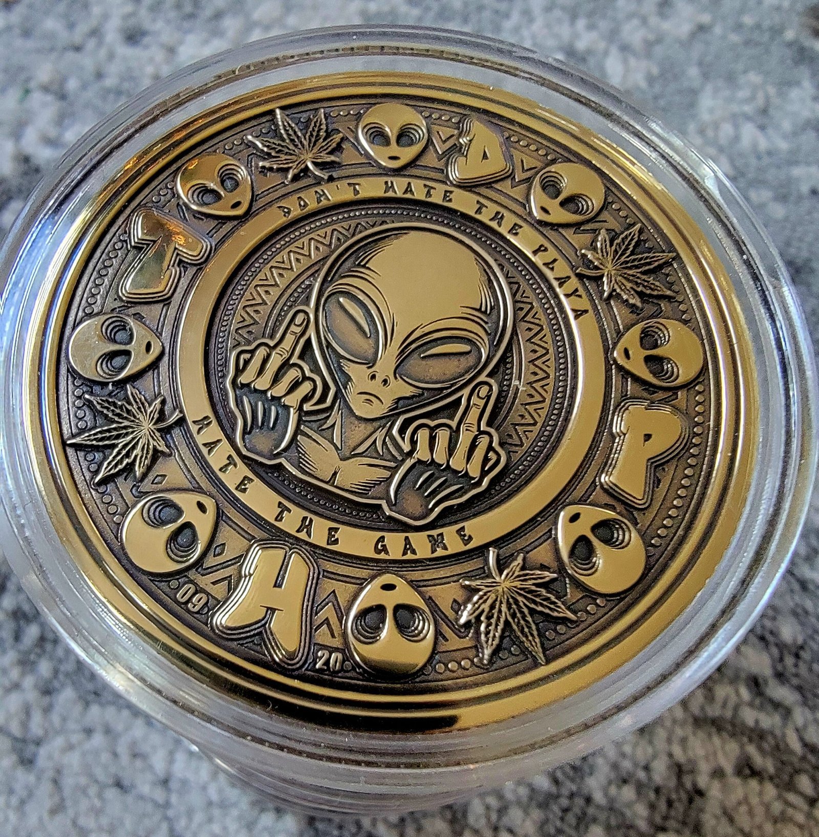 50mm Limited Edition Cosmic Journey Medallion - Image 5