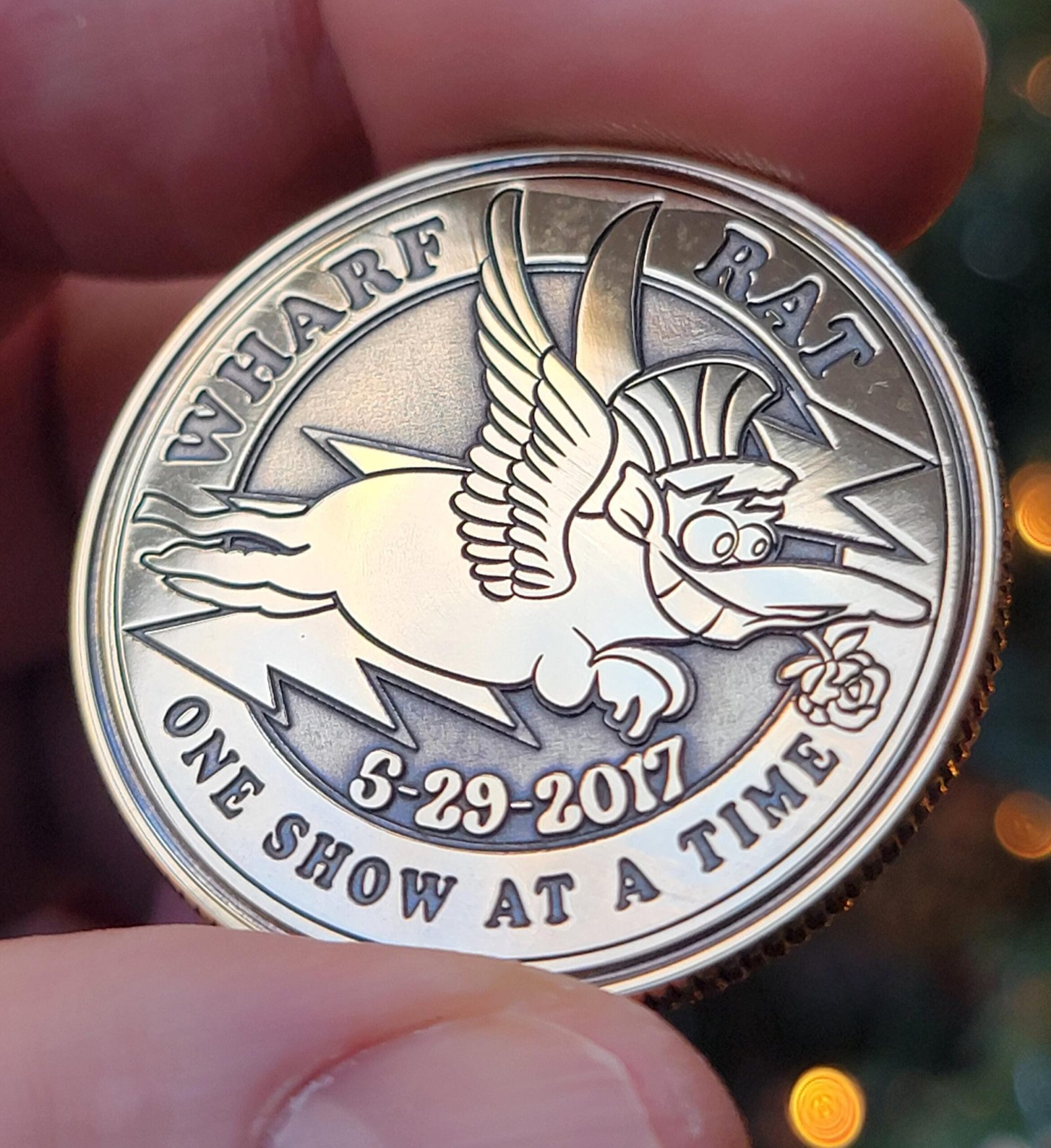 Personalized Wharf Rat Medallion