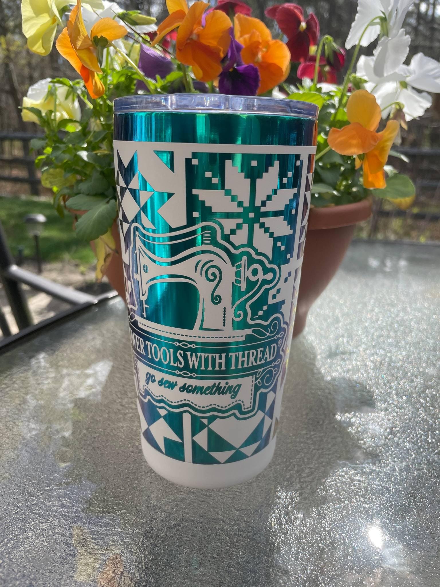 20oz Power Tools With Thread Hot/Cold Tumbler - Image 5