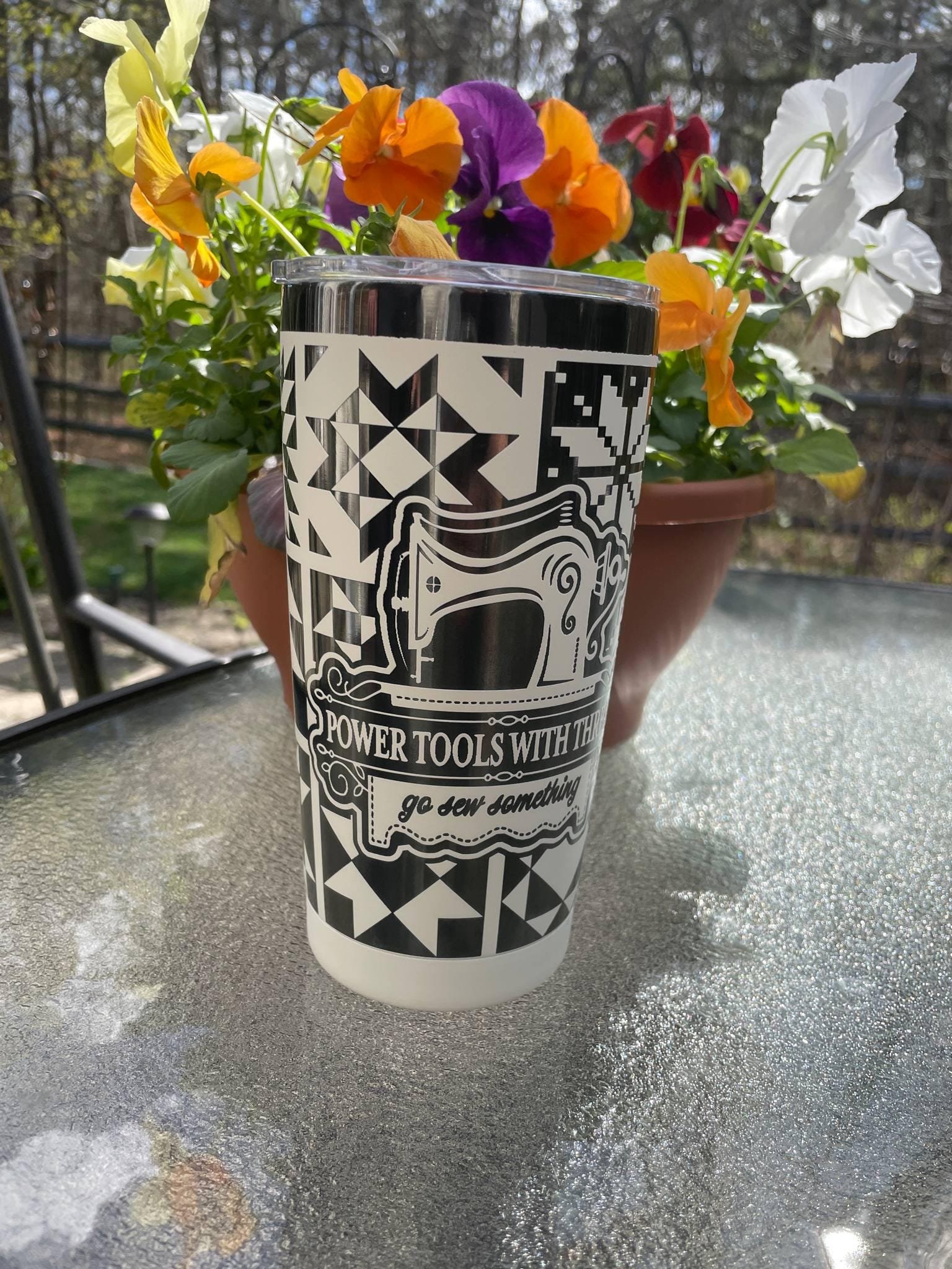 20oz Power Tools With Thread Hot/Cold Tumbler