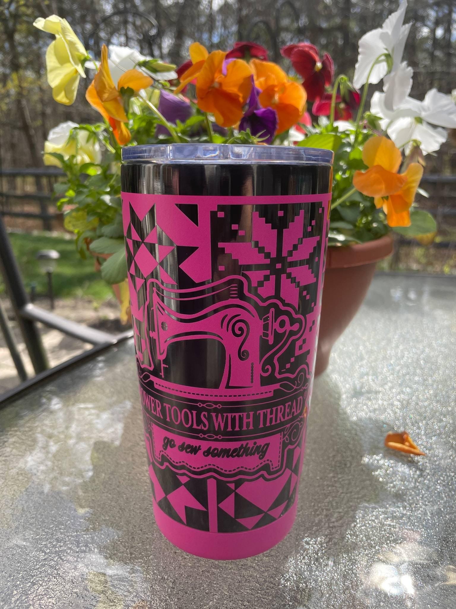 20oz Power Tools With Thread Hot/Cold Tumbler - Image 7