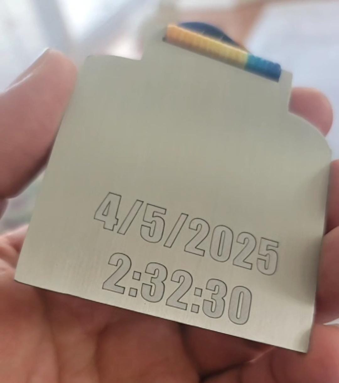 Marathon medallion engraving. - Image 4