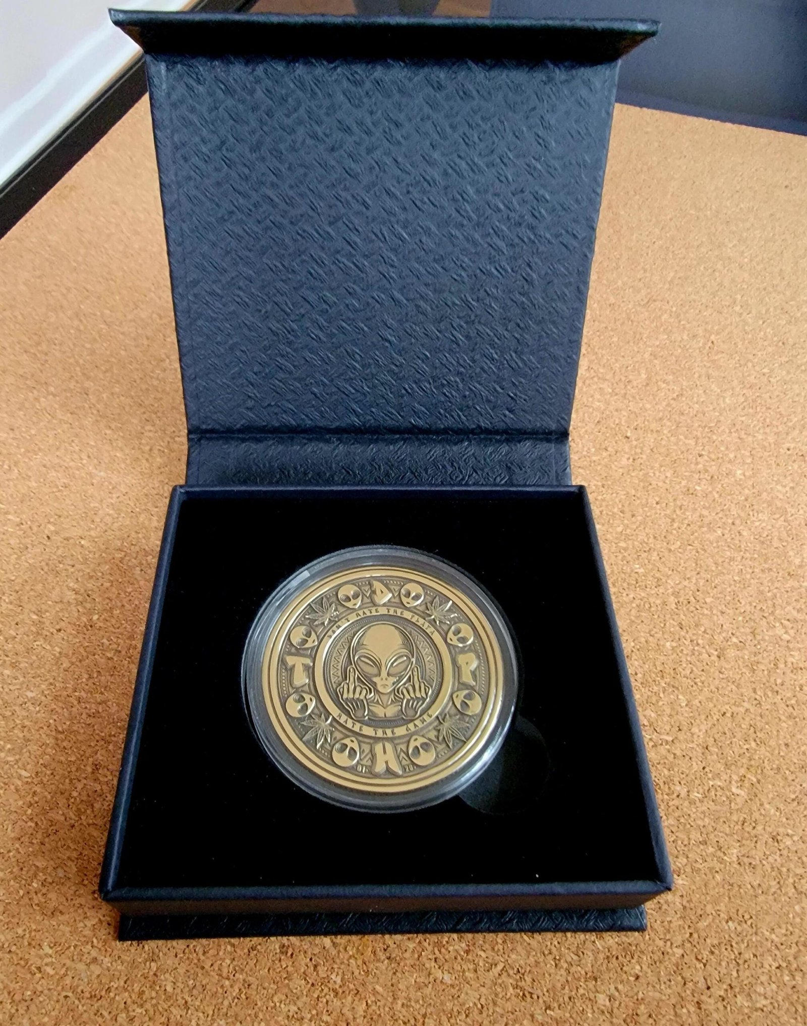 50mm Solid Brass LE Cosmic Journey Coin - Image 10