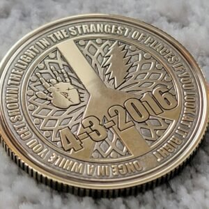 Scarlet Begonias Personalized Grateful Dead Sobriety Anniversary Coin