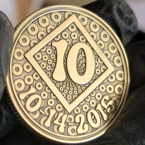 Phish Phellowship Personalized NA Recovery Anniversary Medallion