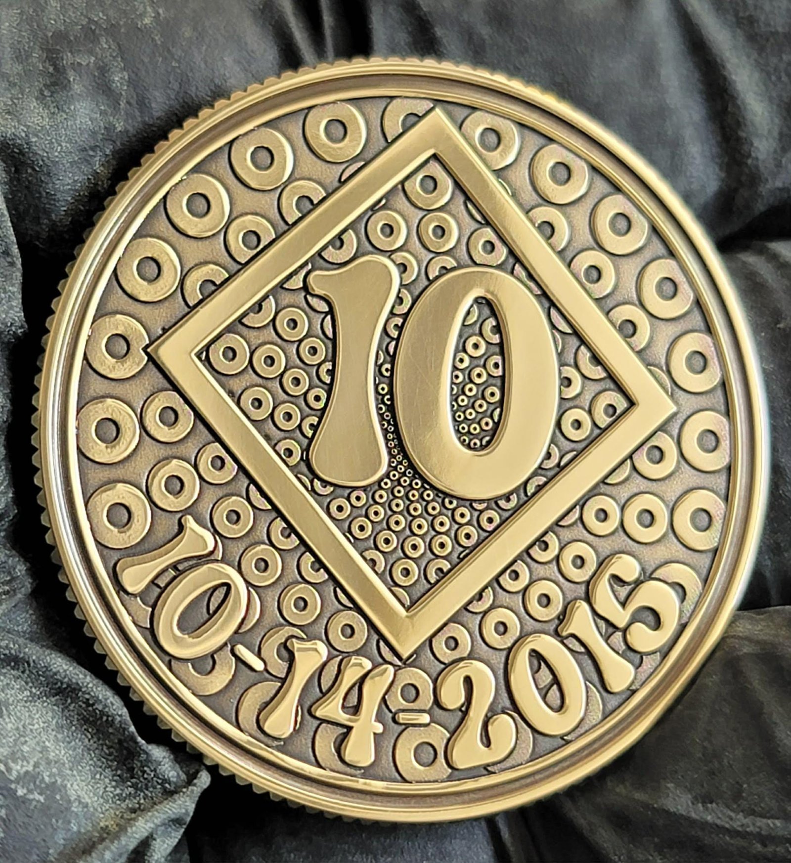 Phish Phellowship Personalized NA Recovery Anniversary Medallion - Image 4