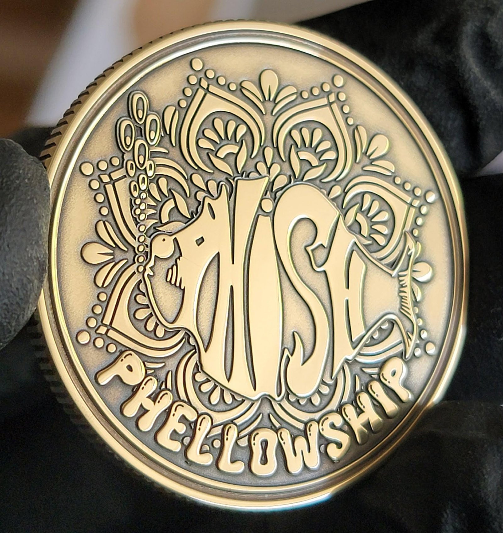 Phish Phellowship Personalized NA Recovery Anniversary Medallion - Image 3